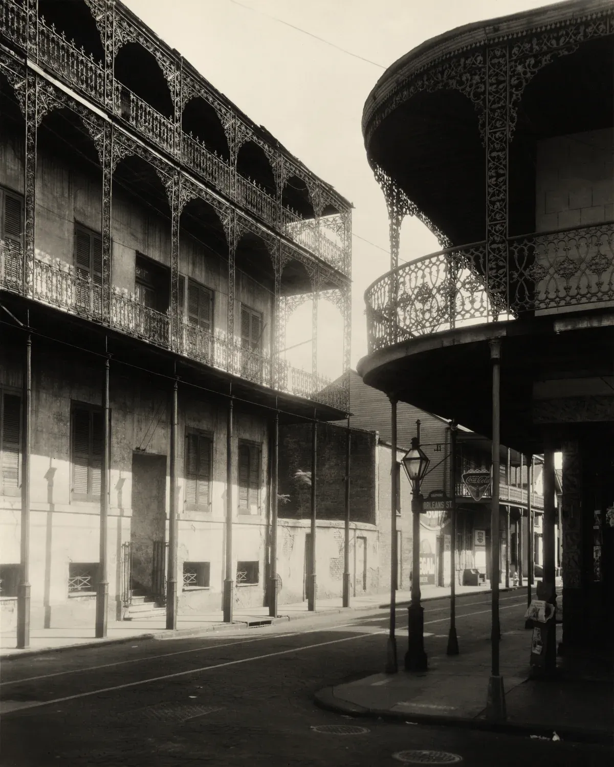 The Gardette-LePrete House on Dauphine Street in 1937, the Sultan's Palace of New Orleans ghost tour legend